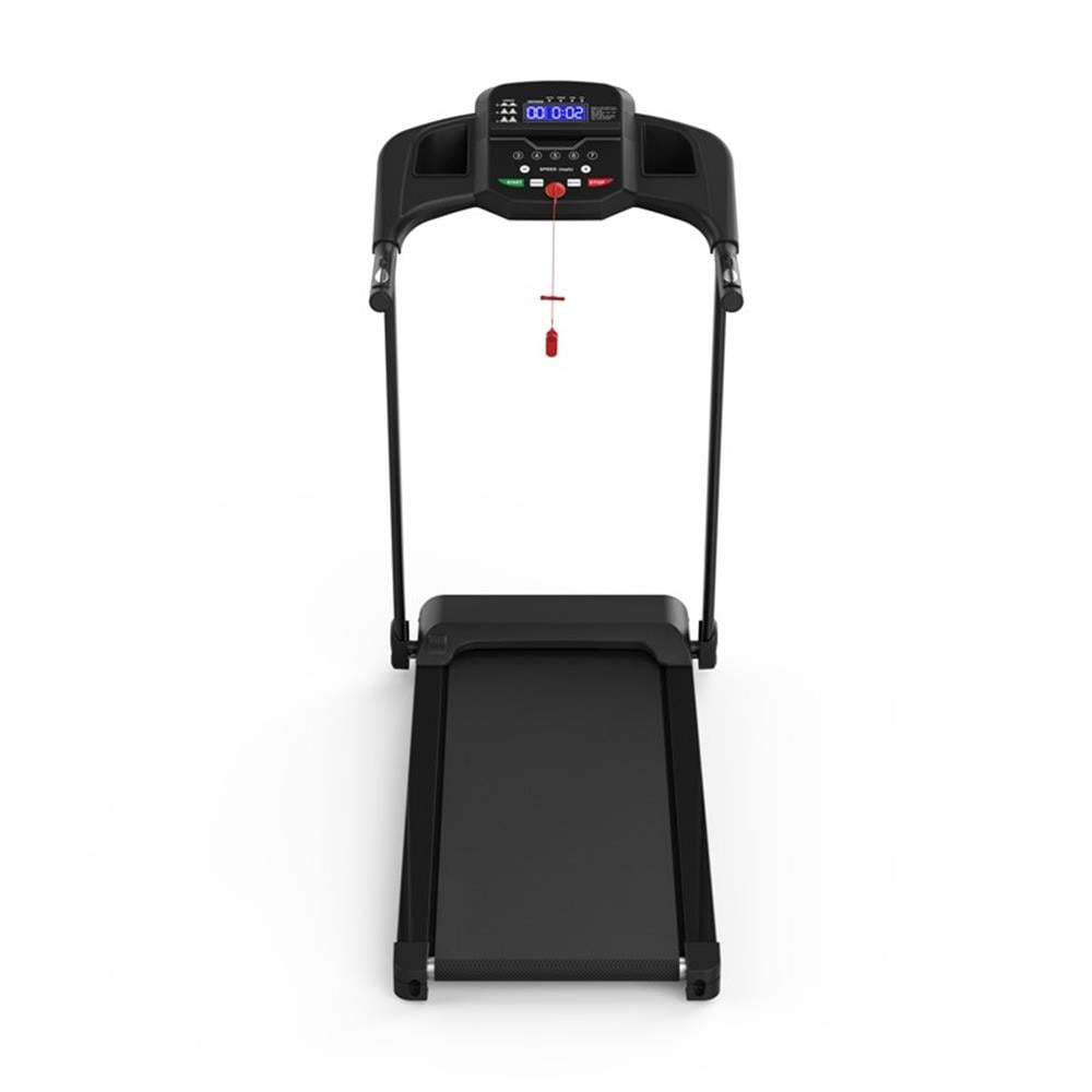 Pemberly Row 2.5HP Electric Folding Treadmill for Home Gym in Black