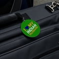 thumbnail image 5 of I Love My Indian Husband Round Luggage ID Tag Card Suitcase Carry-On, 5 of 7