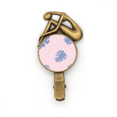thumbnail image 1 of Plantas de polvo azul abstracto arte Broche broche broche broche Metal retro, 1 of 3