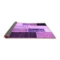 thumbnail image 2 of Ahgly Company Indoor Rectangle Patchwork Purple Transitional Area Rugs, 2' x 5', 2 of 4