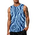 thumbnail image 3 of HAJWOH Men Leopard Printed Tank Top Muscle Sleeveless Summer Big and Tall Summer Beach Soft Gym Shirts, 3 of 6