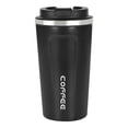 thumbnail image 1 of Tazas de café con aislamiento de 380 ml/500 ml, taza de viaje de acero inoxidable 304 para oficina en casa Hugtrwg  Para estrenar, 1 of 8