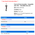 thumbnail image 2 of Front Left Strut Assembly - Compatible with 1992 - 1995 BMW 325is E36 1993 1994, 2 of 2