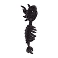 thumbnail image 2 of Dinosaur Skeleton Costume Wearable Plush Spinosaurus Dino Outfit with 3D Headgear Spine - Halloween Cosplay Dress Up, Black, S, 2 of 9