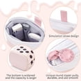 thumbnail image 3 of Estuche para lápices de pie, bonito portalápices telescópico, bolsa de papelería, bolsa de maquillaje para estudiantes de escuela y oficina, 3 of 5