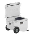 thumbnail image 2 of RovR RollR 60 Quart Wheeled Hard Cooler With Tow Handle - Polypropylene - White, 2 of 8