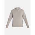 thumbnail image 5 of Avia Men's Twill ScubaKnit Quarter Zip Pullover Sweatshirt, Sizes XS-4XLT, 5 of 6