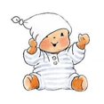 thumbnail image 1 of Baby Playing - Peinture Diamant DIY, 1 of 6