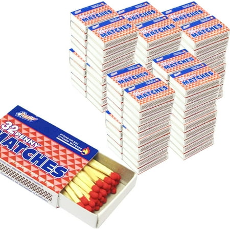 

3 set of 100 packs matches strike on box kitchen camping fire starter lighter