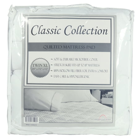 Arkwright Classic Hypoallergenic Mattress Protector (TWIN XL Size), Quilted