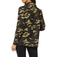 thumbnail image 3 of INSPIRE CHIC Vestes Utilitaires pour Femmes Taille à Cordon Poches à Rabat Veste Légère Camouflage TP, 3 of 5