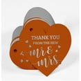 thumbnail image 3 of Inkdotpot Silver Foil Paper Hang Tag Thank You From The New Wedding Favor Tag 50 Pieces, 3 of 6