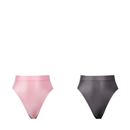 Wijhcboe 2 Pack Super Sheer Panties Lingerie High Waist Smooth Thong Maternity Underwear plus Size 4xl Trousers T Pants Thin Women Underwear plus Size Transparent Sexy Womens Trunks Underwear Women