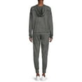 thumbnail image 4 of Athletic Works Women's French Terry Hoodie Top and Jogger Set, 2-Piece, 4 of 5