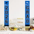 thumbnail image 5 of 2026 Graduation Banners Decorations, Graduation Banner Graduation Party Supplies Class of 2026, Hanging Congratulations/Congrats Grad Banner for Door and Porch, Party Decor - Blue, 5 of 14
