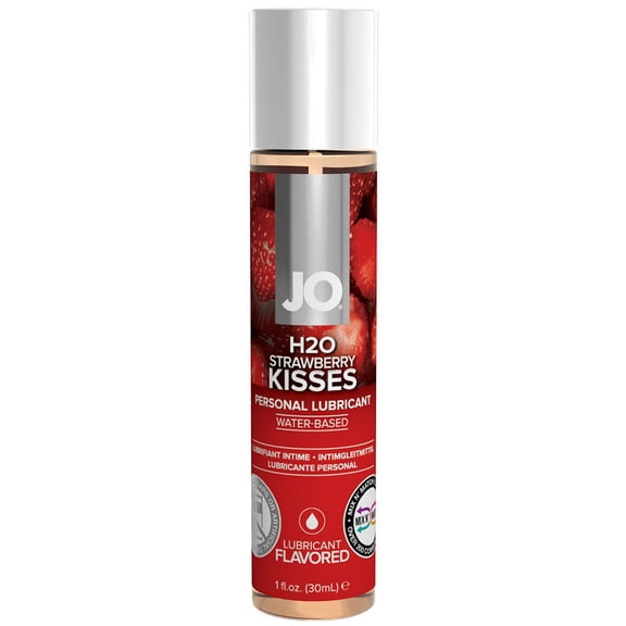 Jo H2o Strawberry Kiss 1 Oz Lubricant