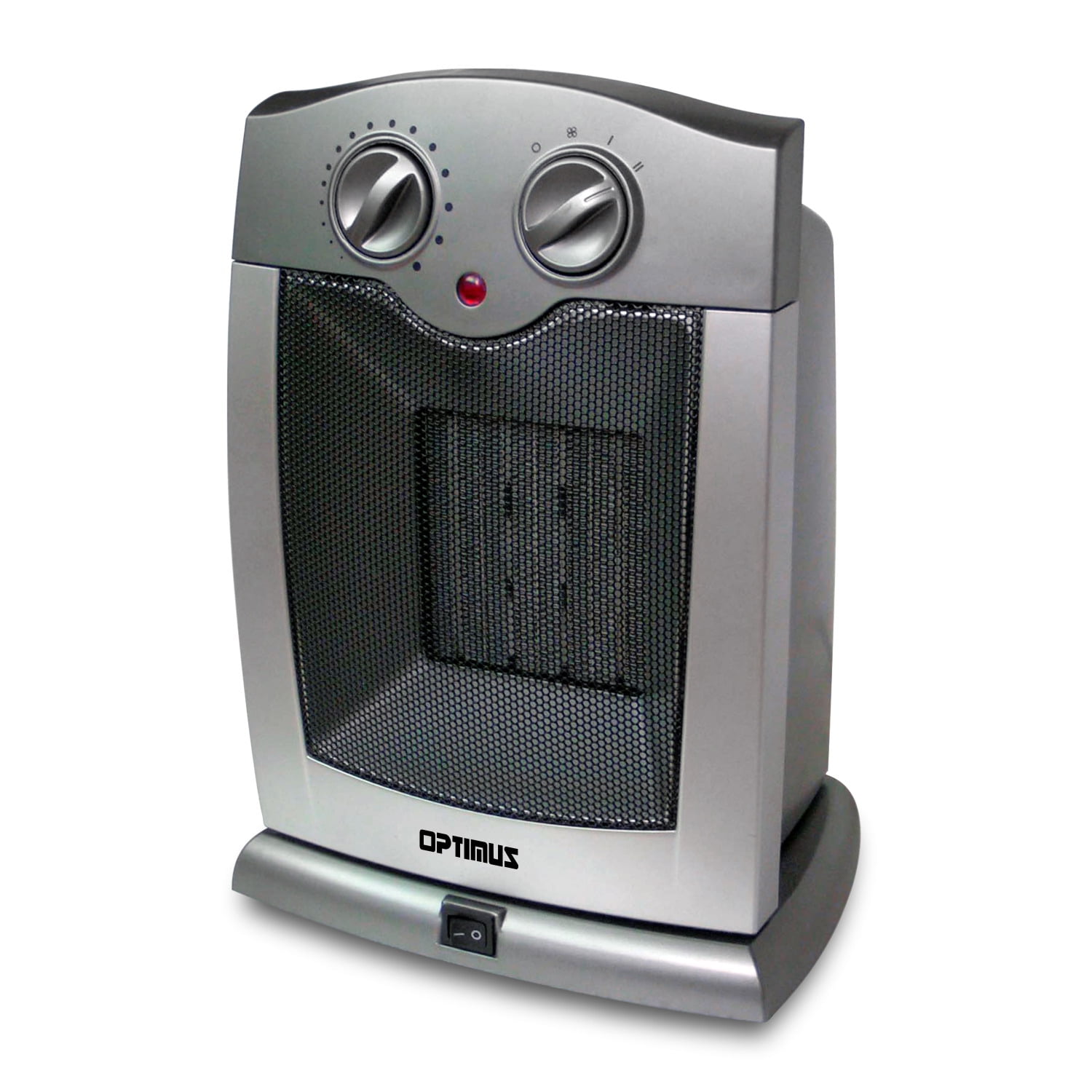 Optimus Electric Portable Oscillating Ceramic Heater with Thermostat