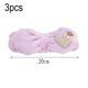 thumbnail image 2 of Paquete de 3 diademas de spa con corazón, diadema de lazo para maquillaje facial para mujeres, diademas de ducha para el cuidado de la piel MFZFUKR BST3005054-1, 2 of 5