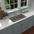 thumbnail image 5 of Karran Usa Qu-812 Undermount 32-1/2" Large Single Bowl Quartz/Granite Kitchen Sink - Grey, 5 of 5