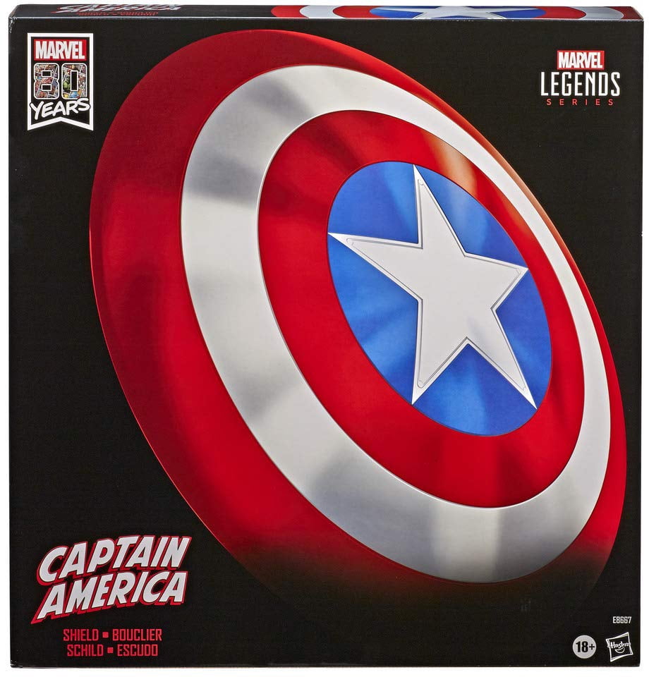 marvel legends captain america shield walmart