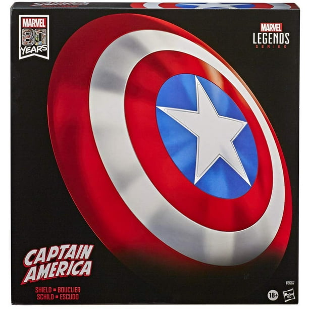 Bouclier de Capitaine America de Marvel, 24 pouces