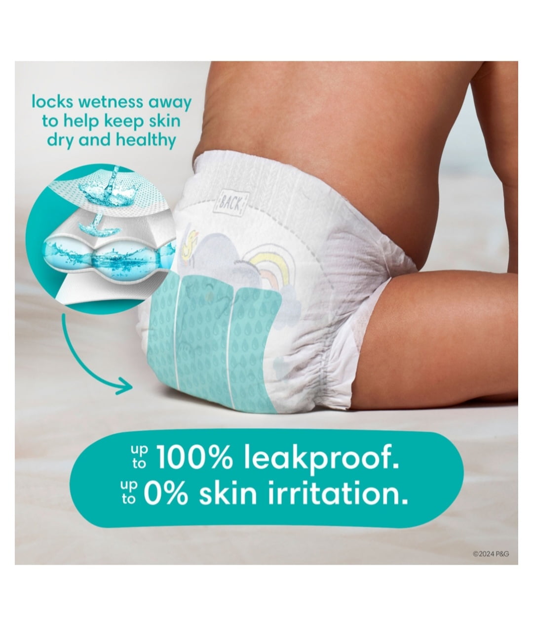 Pampers Swaddlers Diapers, Giant Pack, Size 1, 210 Count