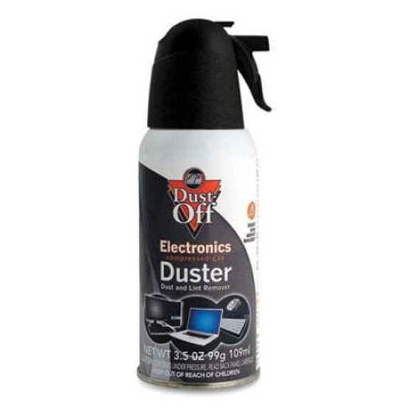 2Pc Dust-Off Disposable Compressed Gas Duster, 3.5 oz Can (DPSJB12)