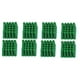 thumbnail image 1 of Anclaje de tubo de expansión de plástico verde 100 piezas de Ehuebsd M6 enchufe de goma tornillo de pared seca anclaje de goma tornillo autorroscante tubo de expansión, 1 of 9