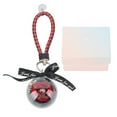thumbnail image 1 of Eternal Flower Keyring Beautiful Rose Pendant Handmade Preserved Keychain for DIY Car Home Decoration, 1 of 6
