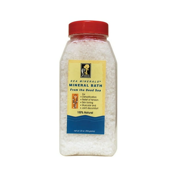 Sea Minerals Mineral Bath Salt From the Dead Sea 32 oz Salt. Walmart