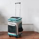 thumbnail image 2 of Suitcase Outdoor Bags Cats Carriers Wheels Crate Animal Stroller Handbags Cats Carriers Cute Pet Transportador De Gatos Pet Shop ShopWise Round, 2 of 8