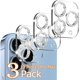 thumbnail image 1 of Paquete de 3 películas de lente de cámara de diamante plateado 9H, diseñadas para protector de lente de cámara iPhone 13 Pro Max, diseñadas para protector de lente de cámara iPhone 13 Pro oso de fresa Electrónica, 1 of 5