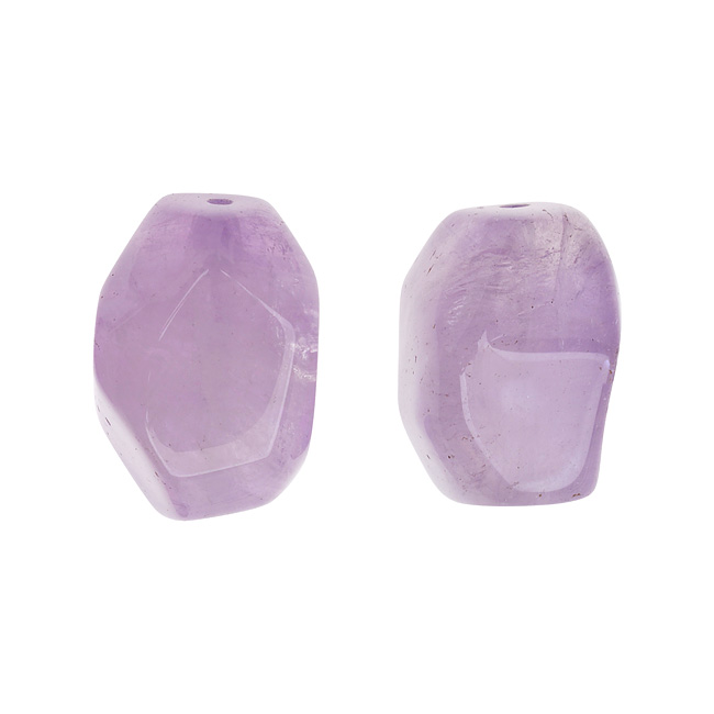 18x12mm Faceted Nugget Beads Full Strand 15.5 inches NATURAL Amethyst Gemstone Beads Beautiful Purple Beads Great Quality Beads