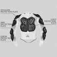 thumbnail image 4 of Armadura de motocicleta para hombre, chaqueta de Protección corporal para Motocross, impermeable, talla S-5XL, 4 of 5