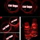 thumbnail image 1 of portavasos con logotipo de LED para coche, 7 colores cambiantes, carga USB, posavasos, lámparas para coche, 1 of 9