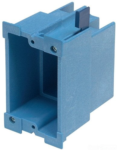 New Work 3-7/8-Inch Length by 4-1/8-In Carlon BH235A Switch/Outlet Box 2 Gang 
