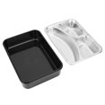 thumbnail image 4 of Fiambrera portátil de acero inoxidable a prueba de fugas caja de Ehuebsd almuerzo para cocina Picnic oficina escuela aislamiento contenedor de comida a cuadros engrosado, 4 of 7