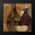 thumbnail image 2 of Loreth, Lanie 12x12 Black Modern Framed Museum Art Print Titled - Glass Gathering II, 2 of 5