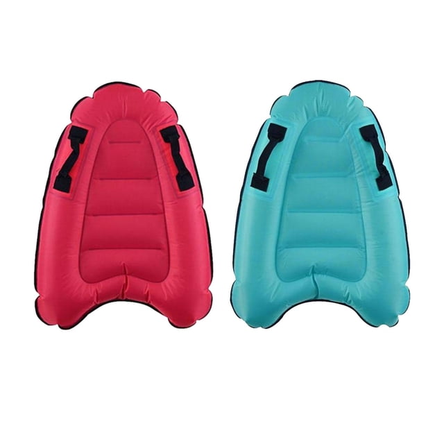 2 Tablas Inflables Portátiles Para Surfear Con Asa, Colchoneta Flotante Para Nadar Sunnimix Tablero inflable para niños