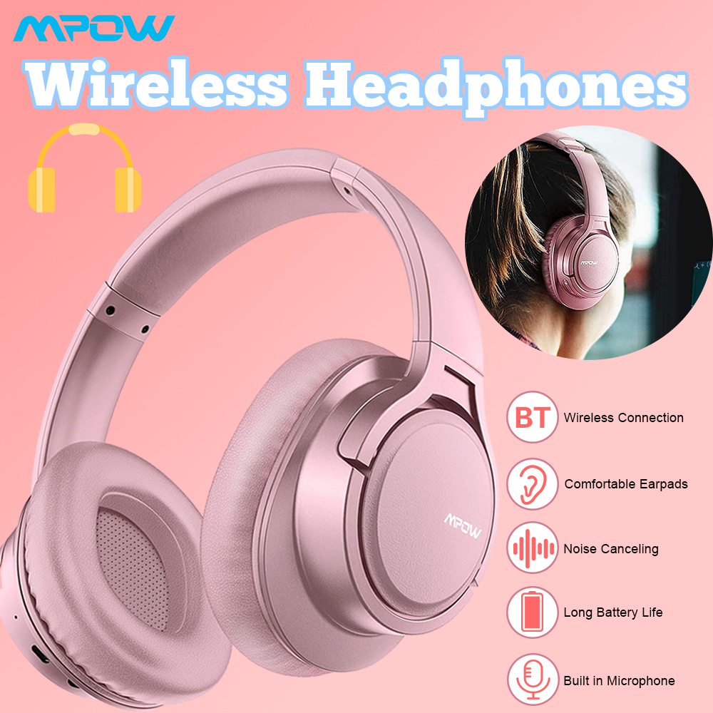 MPOW H12 CUFFIE WIRELESS CON CANCELLAZIONE ATTIVA BLUETOOTH 5.0 GAM