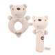 thumbnail image 4 of 2 uds., sonajeros infantiles con forma de Animal, anillos de sonajero para Soportar perfke  Agitador de sonajeros, 4 of 9