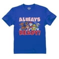 thumbnail image 1 of Tstars Boys Unisex Gift for Kids Paw Patrol Always Ready Kids Shirt Official Nickelodeon Birthday Gift Party Toddler Kids T Shirt, 1 of 6