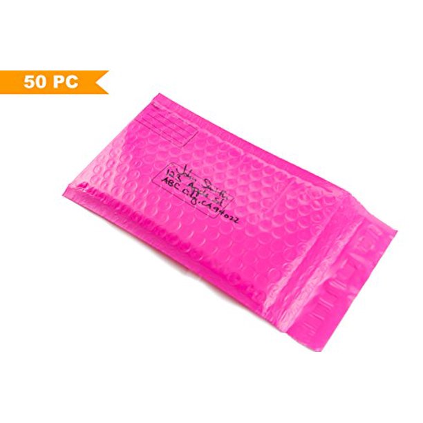 4x8 SelfSeal Poly Bubble Mailers with Address Lines, Padded Shipping