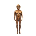 thumbnail image 4 of YunPes Boy Halloween Onesie Spooky Leotard Jumpsuit with Realistic Muscle Printed & Attached Creepy Mask Fall Festival Haunted House Party Attire, 4 of 5