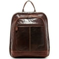 thumbnail image 4 of Jack Georges Voyager Hand-Stained Buffalo Leather Professional Backpack #7516 (Brown), 4 of 8
