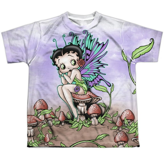 Betty Boop - Fairy - Youth Short Sleeve Shirt - Large