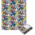 thumbnail image 1 of Mickey Mouse Silk Touch Throw Blanket, 50" x 60", All The Friends, 1 of 4