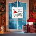 thumbnail image 4 of Uanit He Sees You When You're Pooping Sign, Funny Christmas Decorations,Christmas Bathroom Decorations, Bathroom Christmas Decorations,Christmas Sign,Christmas Table Decor for Guest Bathroom Toilet, 4 of 6