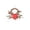 RedA, variant on Bcylexb Christmas Rattan Wreaths for Front Door, 13.8" Artificial Poinsettia Wreaths with Red Ball Ornaments Hanging Door Wreath for Wall Window Porch Winter Decor