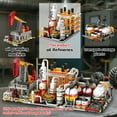 thumbnail image 4 of Remocguys Oil Refineries Building Sets Compatible with Lego Chemical Factory Plant Model Toy for Adults Boy 734PCS, 4 of 7
